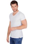 NU 20% KORTING: Trigema T-shirt TRIGEMA V-hals (1-delig)