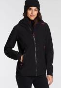 CMP Softshell-jack WOMAN JACKET FIX HOOD