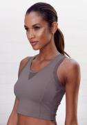 active by Lascana Functioneel shirt met racerback en meshinzetten