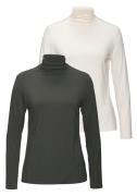 NU 20% KORTING: Lascana Shirt met staande kraag Van zachte viscose-str...