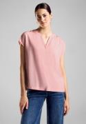 NU 20% KORTING: STREET ONE Blouse met korte mouwen Blouses T-shirt van...