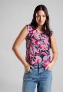 NU 20% KORTING: STREET ONE Top met frills