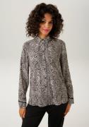 NU 20% KORTING: Aniston CASUAL Overhemdblouse met interessante allover...