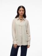 NU 20% KORTING: Vero Moda Overhemdblouse VMLINN LINEN LS SHIRT WVN NOO...