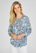 NU 20% KORTING: Rabe Blouse met lange mouwen met groot bloemenontwerp