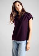 NU 20% KORTING: STREET ONE Blouse met korte mouwen Blouses T-shirt van...