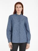 Tommy Hilfiger Shirtblouse CHAMBRAY RUFFLE RELAXED SHIRT met ruches, c...