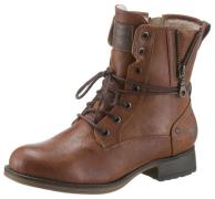 NU 20% KORTING: Mustang Shoes Winterlaarzen , blokhak, winterlaars, ve...