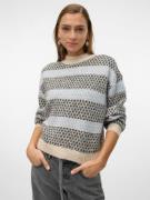 NU 20% KORTING: Vero Moda Gebreide trui VMTRIXIE LS HIGHNECK PULLOVER ...