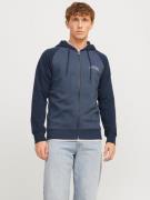 NU 20% KORTING: Jack & Jones Capuchonsweatvest JJRICKY SWEAT ZIP HOOD