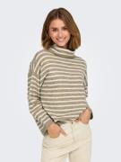 Only Coltrui ONLTALIO LS STRIPE ROLLNECK BF KNT