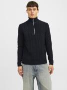 NU 20% KORTING: Jack & Jones Schipperstrui JJCRAIG KNIT HALF ZIP