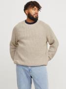 NU 20% KORTING: Jack & Jones PlusSize Trui met ronde hals JJJONES KNIT...