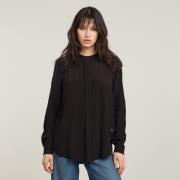 NU 20% KORTING: G-Star RAW Blouse met lange mouwen Half Placket Top ls...