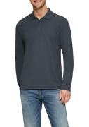 NU 20% KORTING: s.Oliver Poloshirt met lange mouwen met geborduurd log...