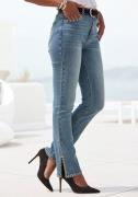 NU 20% KORTING: Buffalo Bootcut jeans met split, studs details, skinny...