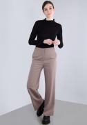 NU 20% KORTING: IMPERIAL Stoffen broek , casual wijde broek met elasti...