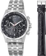 ETT Radiografische chronograaf Funk Solar Chronograph, EGS-11610-22MS ...