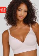 Lascana Push-up-bh COMFY BRA zonder beugels in zachte katoenen stof, b...