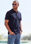 John Devin Poloshirt met subtiele hoogwaardige logo-borduursel
