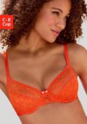 Vivance Beugel-bh van bloemige kant, in mooie balconnet-snede, lingeri...