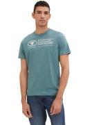 Tom Tailor Shirt met print Tom Tailor heren T-shirt, frontprint