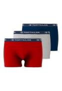 Tom Tailor Boxershort Buffer met aangename logobund (3 stuks)