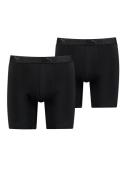 PUMA Boxershort PUMA MEN SPORT MICROFIBER LONG BOXERS 2P (2 stuks, Set...