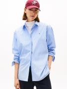 Tommy Hilfiger Overhemdblouse ESS POPLIN EASY FIT SHIRT Achter langer ...