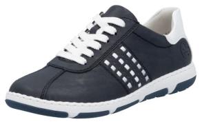 Rieker Sneakers , lage schoen, vrijetijdsschoen, veterschoen met gevoe...