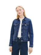 Tom Tailor Denim Jeansjack in klassieke look en met stretch
