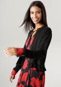 Aniston SELECTED Bolero met elegante kantafwerking