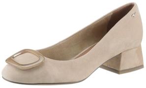 Tamaris Pumps , blokhak, business schoen, instapschoen met mooie siera...
