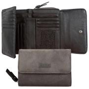 Tom Tailor Portemonnee Elin harmonieuze materiaalmix met licht contras...