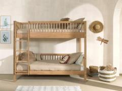 Home affaire Stapelbed Massief eikenhout, gemaakt in Europa, duurzame ...