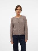 Vero Moda Vest VMNOVAH LS O-NECK BUTTON CARDI GA NOOS