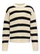 KIDS ONLY Gebreide trui KOGJUSTY L/S STRIPE PULLOVER KNT NOOS