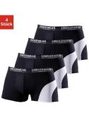 AUTHENTIC UNDERWEAR Boxershort voor heren met een contrastkleurige inz...