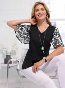 Classic Basics Shirt met korte mouwen Shirt met V-hals (1-delig)