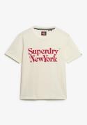 Superdry Shirt met print BRAND MARK RELAXED TEE