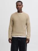 Jack & Jones Trui met ronde hals JJPANNEL KNIT CREW NECK AW25