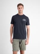 Lerros T-shirt met voor- en achterkant print