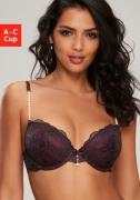 Lascana Push-up-bh met elegante kralendetails, sexy dessous