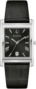 Bulova Kwartshorloge Sutton Horloge, herenhorloge, leren band, analoog...
