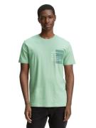 Tom Tailor Denim T-shirt met verschillende logoprints