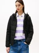 TOMMY JEANS Gewatteerde jas TJW SLIM LW HOODED PADDED JACKET