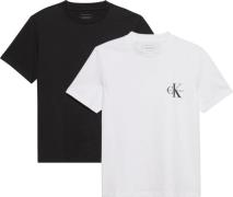 Calvin Klein T-shirt A- Logo CN 2 Pack Tee (Set van 2)