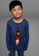 KIDSWORLD Shirt met lange mouwen Raket van omkeerbare pailletten lange...