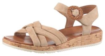 Tamaris Sandaaltjes , plateau, zomerschoen, bandjessandaal met mooie s...