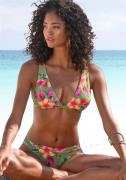 Lascana Triangel-bikinitop MALIA met tropische print
